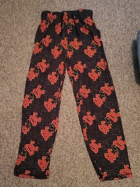 Mens AC/DC Pajama Pants